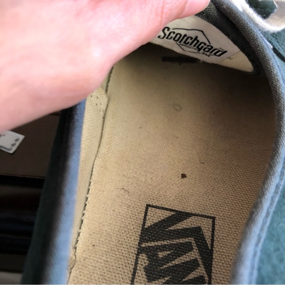 VANS Green Suede low-top Sneakers (size 9.0 Men/ 10.5 Women) - Picture 8 of 10